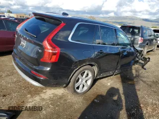 2022 Volvo XC90 Momentum with VIN YV4102PK5N1779708, listed as a Copart auction lot 44492415 with 52,554 mi miles and Salvage Title. Bid and sale history available at carsss.com. Image 3.