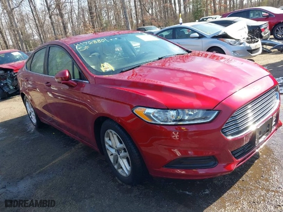 2016 Ford Fusion SE with VIN 3FA6P0H71GR298405, listed as a IAAI auction lot 41763801 with 106,354 mi miles. Bid and sale history available at carsss.com. Image 1.
