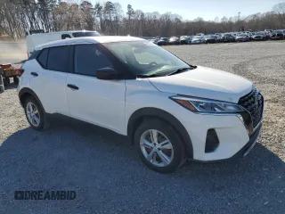 2022 Nissan Kicks S with VIN 3N1CP5BV5NL524353, listed as a Copart auction lot 49624655 with 39,531 mi miles and Salvage Title. Bid and sale history available at carsss.com. Image 4.