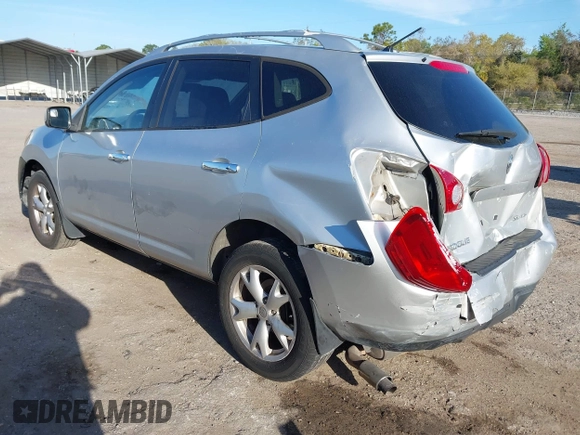 2009 Nissan Rogue SL with VIN JN8AS58T39W047497, listed as a IAAI auction lot 41792950 with 176,931 mi miles and . Bid and sale history available at DreamBid. Image 3.