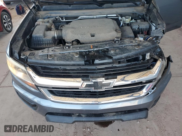 2020 Chevrolet Colorado 4WD Work Truck with VIN 1GCGTBEN6L1117067, listed as a Copart auction lot 54543595 with 75,372 mi miles and Salvage Title. Bid and sale history available at carsss.com. Image 11.