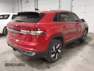 2024 Volkswagen Atlas SE with VIN 1V2HE2CA6RC221830, listed as a IAAI auction lot 41691362 with 28,755 mi miles and . Bid and sale history available at DreamBid. Image 4.