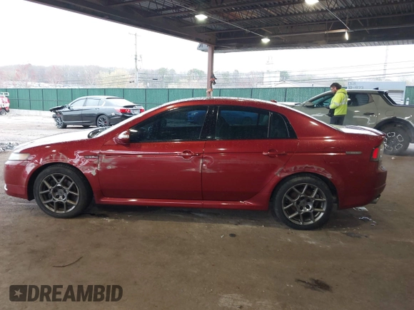 2008 Acura TL Type-S with VIN 19UUA76568A006368, listed as a IAAI auction lot 42026607 with 242,152 mi miles. Bid and sale history available at carsss.com. Image 14.