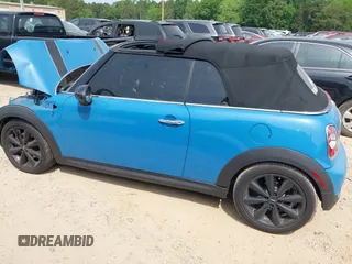 2013 MINI Convertible S with VIN WMWZP3C53DT705016, listed as a IAAI auction lot 42155802 with Not provided miles and . Bid and sale history available at DreamBid. Image 14.