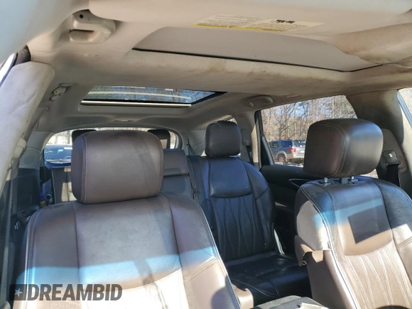 2016 Infiniti QX60 with VIN 5N1AL0MM9GC511705, listed as a Copart auction lot 87433274 with 129,269 mi miles and Salvage Title. Bid and sale history available at DreamBid. Image 10.