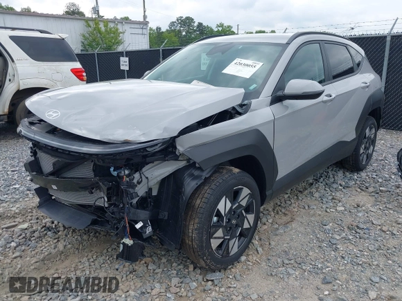 2025 Hyundai Kona SEL with VIN KM8HBCAB7SU273670, listed as a IAAI auction lot 42030055 with 3,600 mi miles. Bid and sale history available at carsss.com. Image 18.