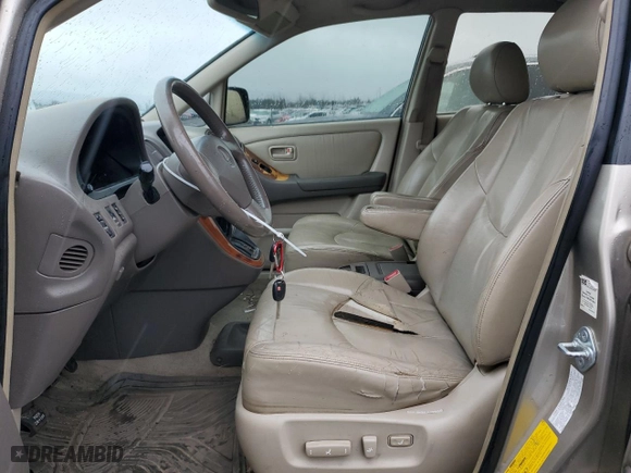 1999 Lexus RX 300 Luxury SUV with VIN JT6HF10U8X0077372, listed as a Copart auction lot 45701415 with 267,526 mi miles and Clean Title. Bid and sale history available at carsss.com. Image 7.