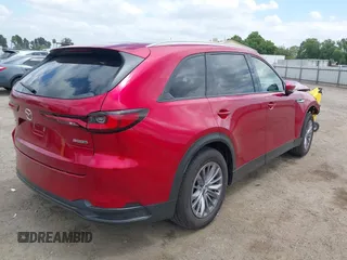 2025 Mazda CX-90 Preferred z VIN JM3KKBHD9S1208744, wystawiony jako IAAI lot #42019049 z przebiegiem 4 663 mil mil oraz . Historia ofert i sprzedaży dostępna na DreamBid. Obrazek 4.