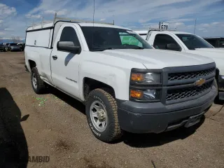 2015 Chevrolet Silverado 1500 Work Truck with VIN 1GCNCPEH9FZ292580, listed as a Copart auction lot 53079475 with 117,028 mi miles and Clean Title. Bid and sale history available at carsss.com. Image 4.