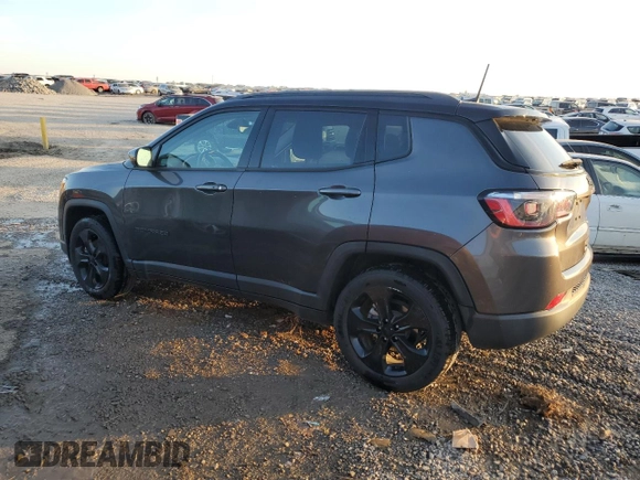 2020 Jeep Compass Latitude with VIN 3C4NJCBB7LT257392, listed as a Copart auction lot 47266465 with 68,883 mi miles and Salvage Title. Bid and sale history available at carsss.com. Image 2.
