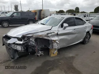 2019 Lexus IS with VIN JTHBA1D20K5094330, listed as a Copart auction lot 47446205 with 59,051 mi miles and Salvage Title. Bid and sale history available at carsss.com. Image 1.