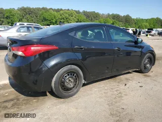 2013 Hyundai Elantra Limited PZEV with VIN 5NPDH4AEXDH203692, listed as a Copart auction lot 53472375 with 173,139 mi miles and Clean Title. Bid and sale history available at carsss.com. Image 3.