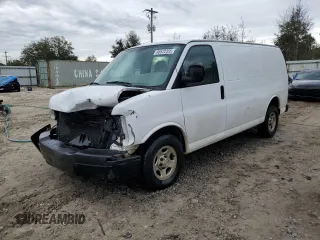 2005 Chevrolet Express Cargo with VIN 1GCFG15X651115978, listed as a Copart auction lot 88572355 with 149,920 mi miles and Salvage Title. Bid and sale history available at DreamBid. Image 1.