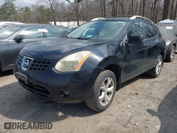 2008 Nissan Rogue SL with VIN JN8AS58V48W114611, listed as a IAAI auction lot 41789373 with 208,956 mi miles and . Bid and sale history available at DreamBid. Image 2.