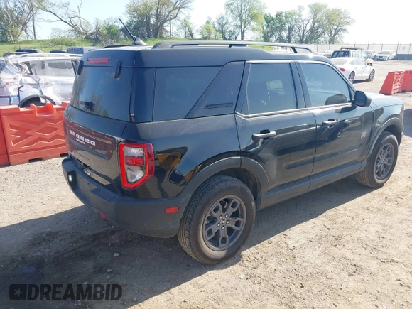 2024 Ford Bronco Sport Big Bend with VIN 3FMCR9B65RRE23786, listed as a IAAI auction lot 42235198 with 12,926 mi miles and . Bid and sale history available at DreamBid. Image 4.