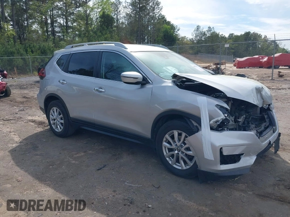 2019 Nissan Rogue SV with VIN 5N1AT2MT2KC713829, listed as a IAAI auction lot 41875917 with 84,558 mi miles and . Bid and sale history available at DreamBid. Image 1.