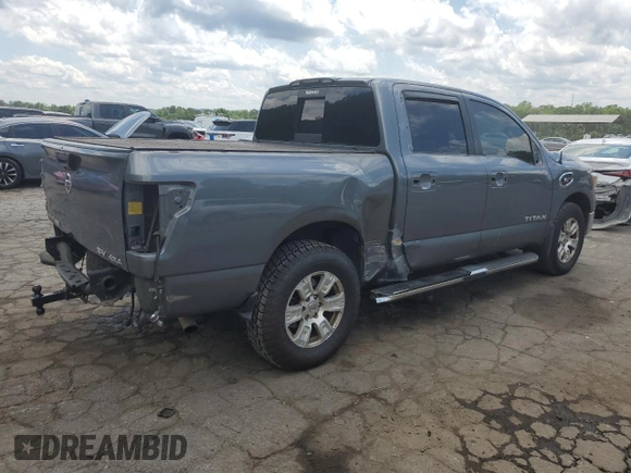 2017 Nissan Titan Platinum Reserve z VIN 1N6AA1E56HN571502, wystawiony jako Copart lot #56751155 z przebiegiem 105 017 mil mil oraz Szkoda całkowita • Salvage title. Historia ofert i sprzedaży dostępna na DreamBid. Obrazek 3.