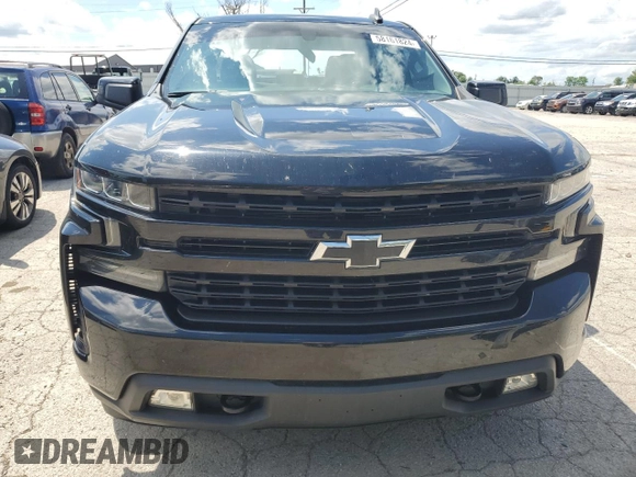 2021 Chevrolet Silverado 1500 RST with VIN 3GCUYEED8MG215050, listed as a Copart auction lot 58161824 with 86,409 mi miles and Salvage Title. Bid and sale history available at DreamBid. Image 5.