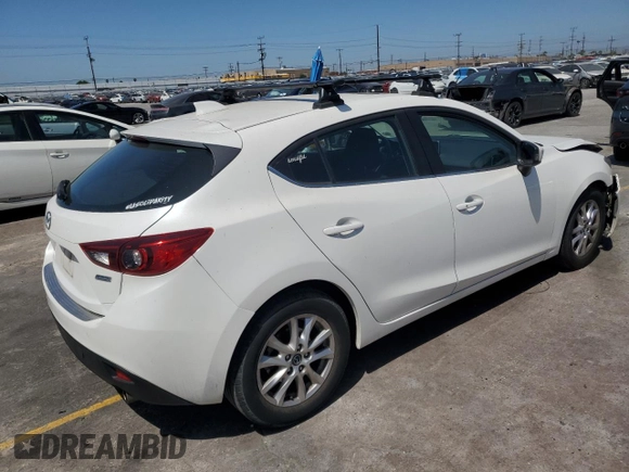 2015 Mazda 3 i Touring with VIN 3MZBM1L74FM178525, listed as a Copart auction lot 57079635 with 88,730 mi miles and Salvage title. Bid and sale history available at DreamBid. Image 3.