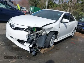 2012 Toyota Camry SE with VIN 4T1BK1FKXCU511032, listed as a IAAI auction lot 41715825 with 202,674 mi miles. Bid and sale history available at carsss.com. Image 2.