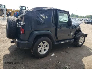 2008 Jeep Wrangler X with VIN 1J4FA24158L563572, listed as a Copart auction lot 58667265 with 162,649 mi miles and Salvage title. Bid and sale history available at DreamBid. Image 3.