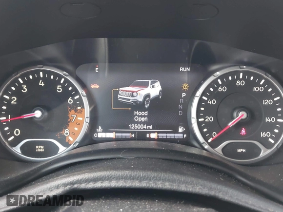 2016 Jeep Renegade Limited with VIN ZACCJADTXGPE09552, listed as a IAAI auction lot 42445660 with 125,004 mi miles and . Bid and sale history available at DreamBid. Image 7.