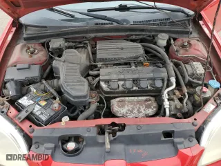 2001 Honda Civic EX with VIN 1HGEM22971L118856, listed as a Copart auction lot 53528605 with 195,412 mi miles and Salvage Title. Bid and sale history available at carsss.com. Image 11.