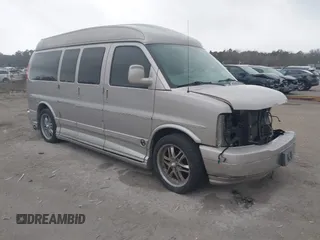 2006 Chevrolet Express Passenger z VIN 1GBFG15T161152066, wystawiony jako IAAI lot #41734299 z przebiegiem 95 443 mil mil oraz . Historia ofert i sprzedaży dostępna na DreamBid. Obrazek 1.