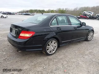 2009 Mercedes-Benz C-Class 3.0L Sport with VIN WDDGF54X89R042576, listed as a IAAI auction lot 41836056 with 170,491 mi miles. Bid and sale history available at carsss.com. Image 4.