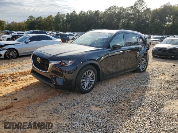 2024 Mazda CX-90 Preferred Plus with VIN JM3KKCHD4R1165169, listed as a Copart auction lot 47855215 with 6,677 mi miles and Salvage Title. Bid and sale history available at DreamBid. Image 1.