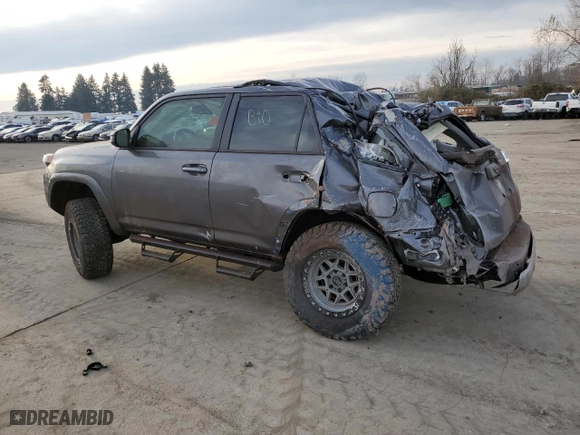 2023 Toyota 4Runner TRD Off Road with VIN JTEPU5JRXP6206068, listed as a Copart auction lot 84187554 with 26,548 mi miles and Salvage Title. Bid and sale history available at carsss.com. Image 2.