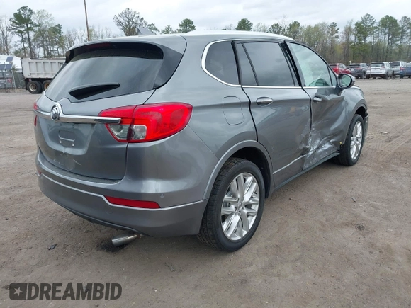 2019 Buick Envision Premium with VIN LRBFX3SX6KD015596, listed as a IAAI auction lot 41925837 with 22,573 mi miles and . Bid and sale history available at DreamBid. Image 4.