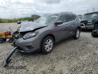 2016 Nissan Rogue SV with VIN KNMAT2MT0GP662870, listed as a Copart auction lot 51168665 with 52,354 mi miles and Salvage Title. Bid and sale history available at carsss.com. Image 1.