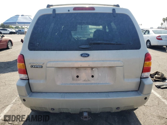 2004 Ford Escape Limited with VIN 1FMCU94194KB23763, listed as a Copart auction lot 59710045 with Not provided miles and Non repairable. Bid and sale history available at DreamBid. Image 6.