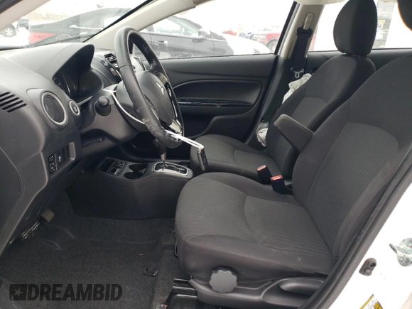 2018 Mitsubishi Mirage G4 SE with VIN ML32F4FJ7JHF15410, listed as a Copart auction lot 88275575 with 20,173 mi miles and Salvage Title. Bid and sale history available at carsss.com. Image 7.
