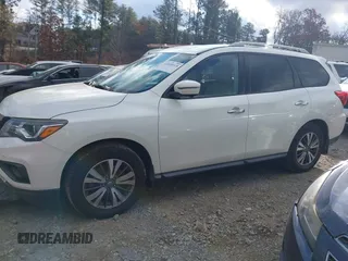 2017 Nissan Pathfinder SV z VIN 5N1DR2MN9HC656258, wystawiony jako IAAI lot #41010118 z przebiegiem 154 944 mil mil oraz . Historia ofert i sprzedaży dostępna na DreamBid. Obrazek 14.