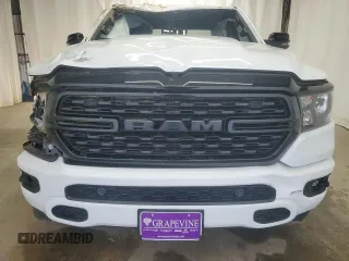 2024 Ram 1500 Lone Star with VIN 1C6SRFFTXRN124870, listed as a Copart auction lot 83383294 with 1,065 mi miles and Clean title. Bid and sale history available at DreamBid. Image 5.