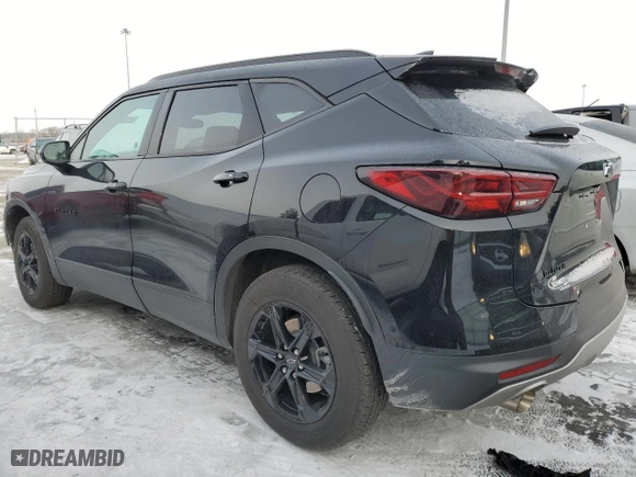 2023 Chevrolet Blazer LT with VIN 3GNKBCR46PS191430, listed as a Copart auction lot 41776745 with 11,142 mi miles and Salvage Title. Bid and sale history available at carsss.com. Image 2.