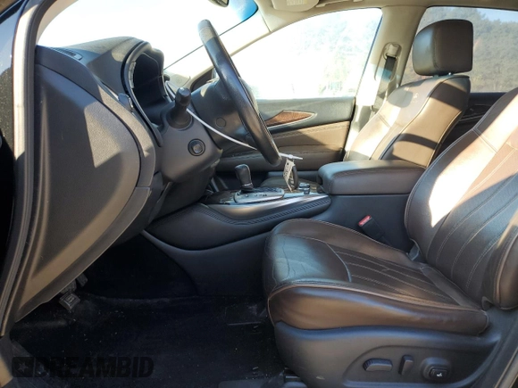 2013 Infiniti JX35 with VIN 5N1AL0MM5DC321802, listed as a Copart auction lot 76448834 with 169,516 mi miles and Clean Title. Bid and sale history available at carsss.com. Image 7.