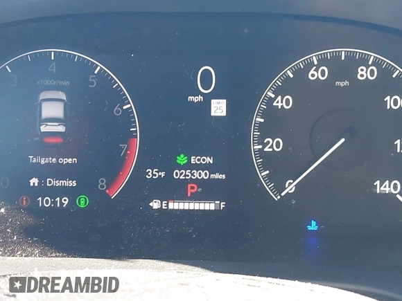 2023 Honda HR-V LX with VIN 3CZRZ1H32PM724551, listed as a IAAI auction lot 41815617 with 25,300 mi miles and . Bid and sale history available at DreamBid. Image 7.