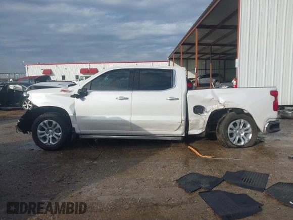 2024 Chevrolet Silverado 1500 LTZ with VIN 1GCUDGE87RZ307770, listed as a IAAI auction lot 41446543 with Not Provided miles and . Bid and sale history available at DreamBid. Image 15.