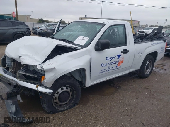 2012 GMC Canyon Work Truck with VIN 1GTC5LF99C8125249, listed as a IAAI auction lot 41661284 with 145,262 mi miles. Bid and sale history available at carsss.com. Image 2.