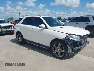 2016 Mercedes-Benz GLE 400 with VIN 4JGDA5GB0GA668139, listed as a IAAI auction lot 42533035 with 100,355 mi miles and . Bid and sale history available at DreamBid. Image 1.