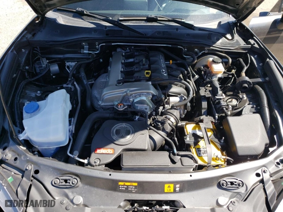 2017 Mazda MX-5 Miata RF Grand Touring with VIN JM1NDAM7XH0104997, listed as a Copart auction lot 70150734 with 43,489 mi miles and Salvage Title. Bid and sale history available at carsss.com. Image 12.