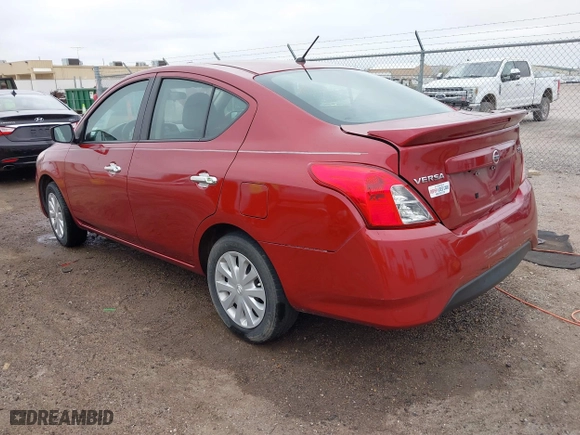 2019 Nissan Versa Sedan SV with VIN 3N1CN7AP7KL858724, listed as a IAAI auction lot 41895626 with 103,992 mi miles. Bid and sale history available at carsss.com. Image 3.
