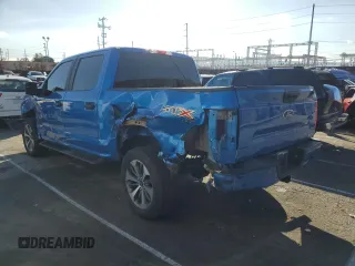 2020 Ford F-150 XL with VIN 1FTEW1EP6LKD24269, listed as a Copart auction lot 43443435 with 59,375 mi miles and Salvage Title. Bid and sale history available at carsss.com. Image 2.