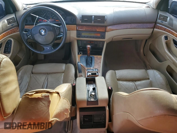 1999 BMW 5 Series 528iAt with VIN WBADP6338XBV60124, listed as a Copart auction lot 43049075 with 240,322 mi miles and Salvage Title. Bid and sale history available at carsss.com. Image 8.