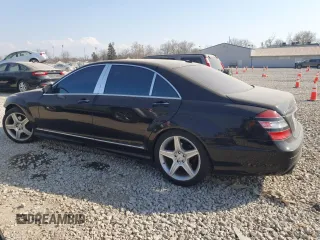 2008 Mercedes-Benz S 550 with VIN WDDNG71X88A197257, listed as a Copart auction lot 49098495 with 182,514 mi miles and Salvage Title. Bid and sale history available at DreamBid. Image 2.