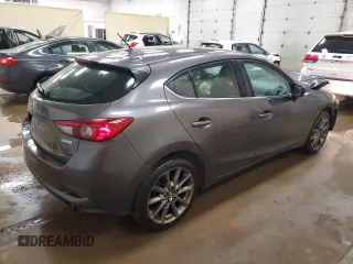 2018 Mazda 3 Touring with VIN 3MZBN1L34JM270270, listed as a Copart auction lot 80299014 with 123,789 mi miles and Salvage Title. Bid and sale history available at carsss.com. Image 3.