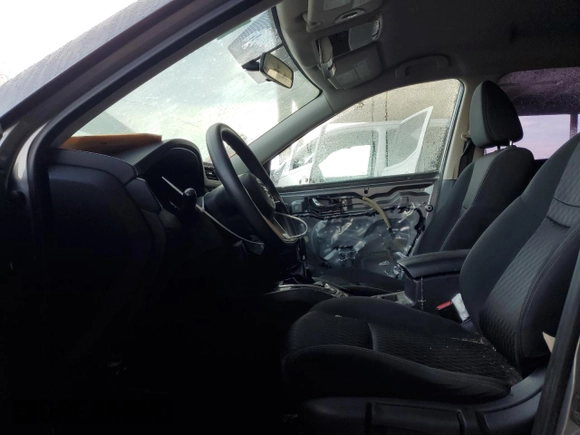2017 Nissan Rogue SV with VIN KNMAT2MT8HP542591, listed as a Copart auction lot 45990045 with 129,979 mi miles and Salvage Title. Bid and sale history available at carsss.com. Image 7.
